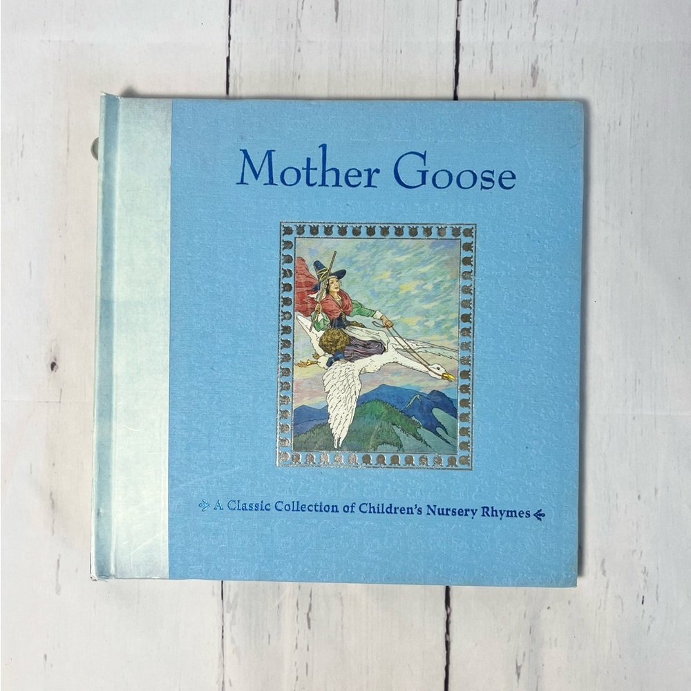 Mother Goose Vintage Pop Up Book Classic Childrens Nursery Rhymes Hardcover